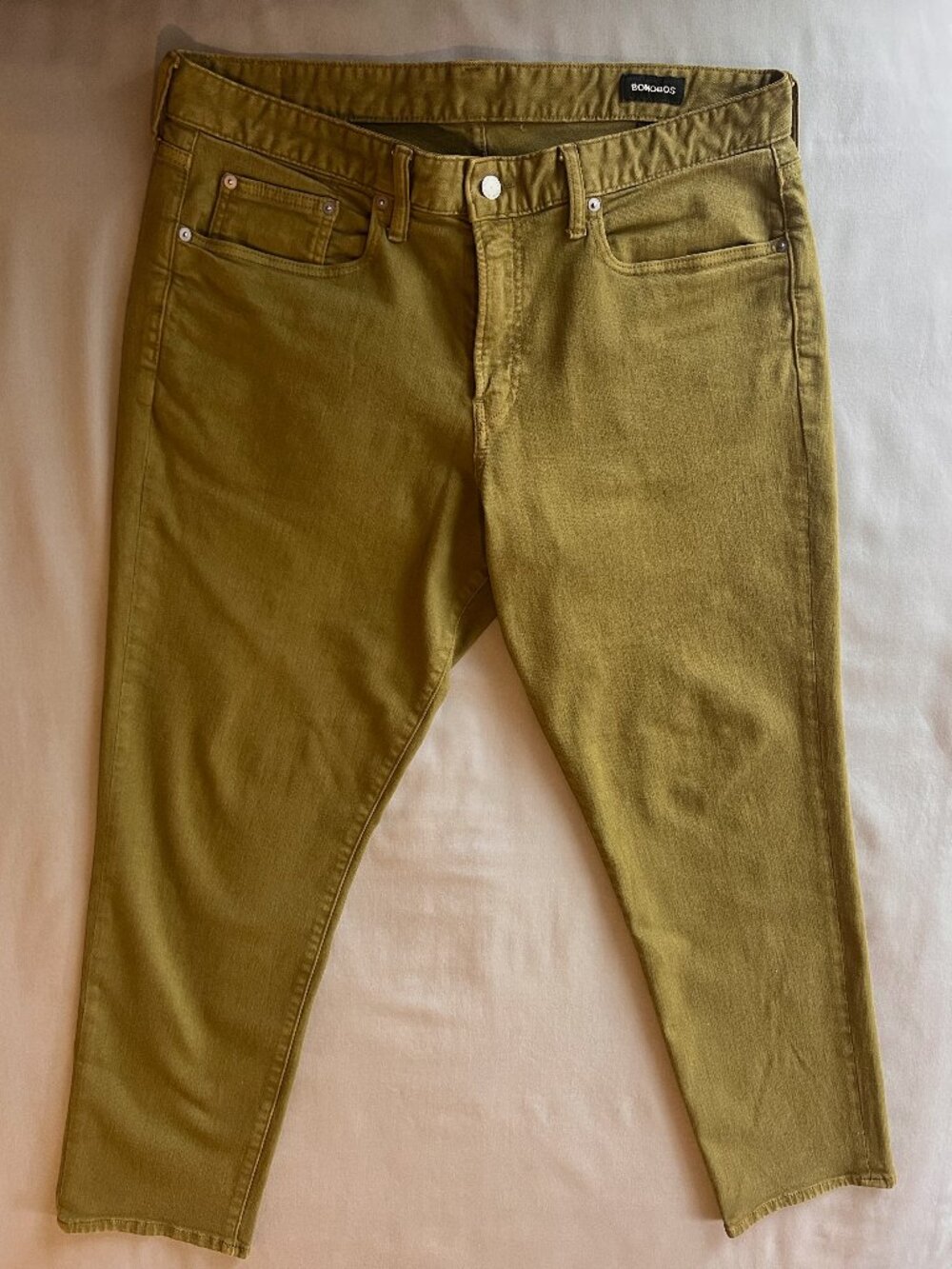 Bonobos Travel Jeans - Olive
